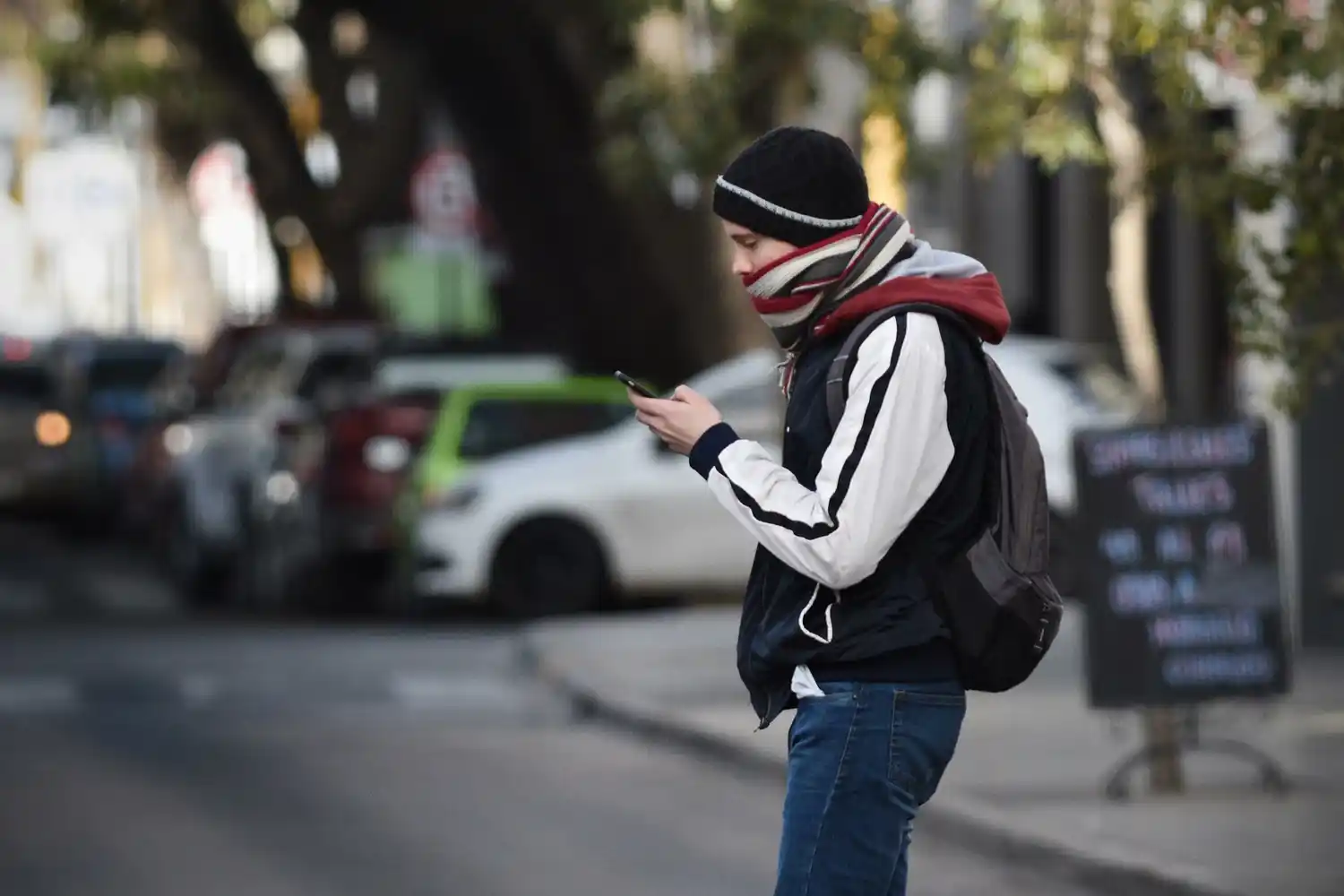 Martes con mucho frío en la ciudad de Santa Fe