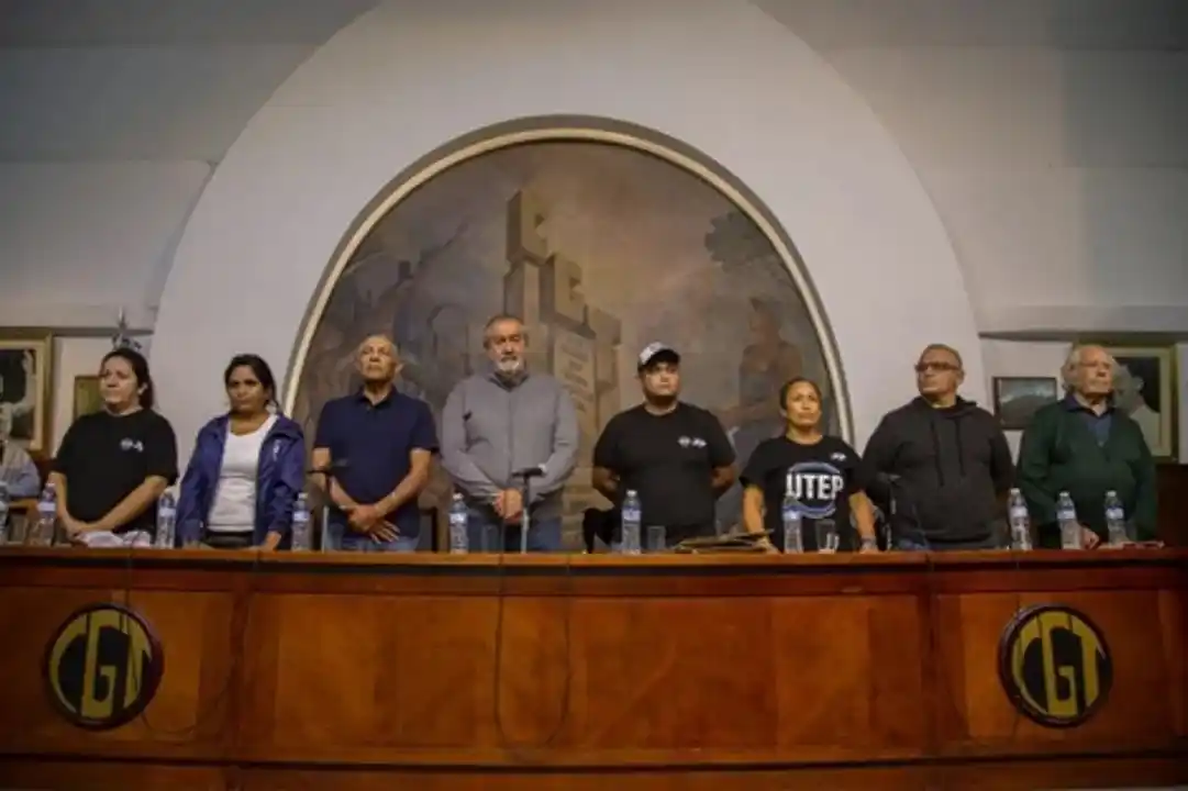 Héctor Daer anunció el viernes último un nuevo paro general para antes del 10 de abril, al cerrar el congreso de la Utep