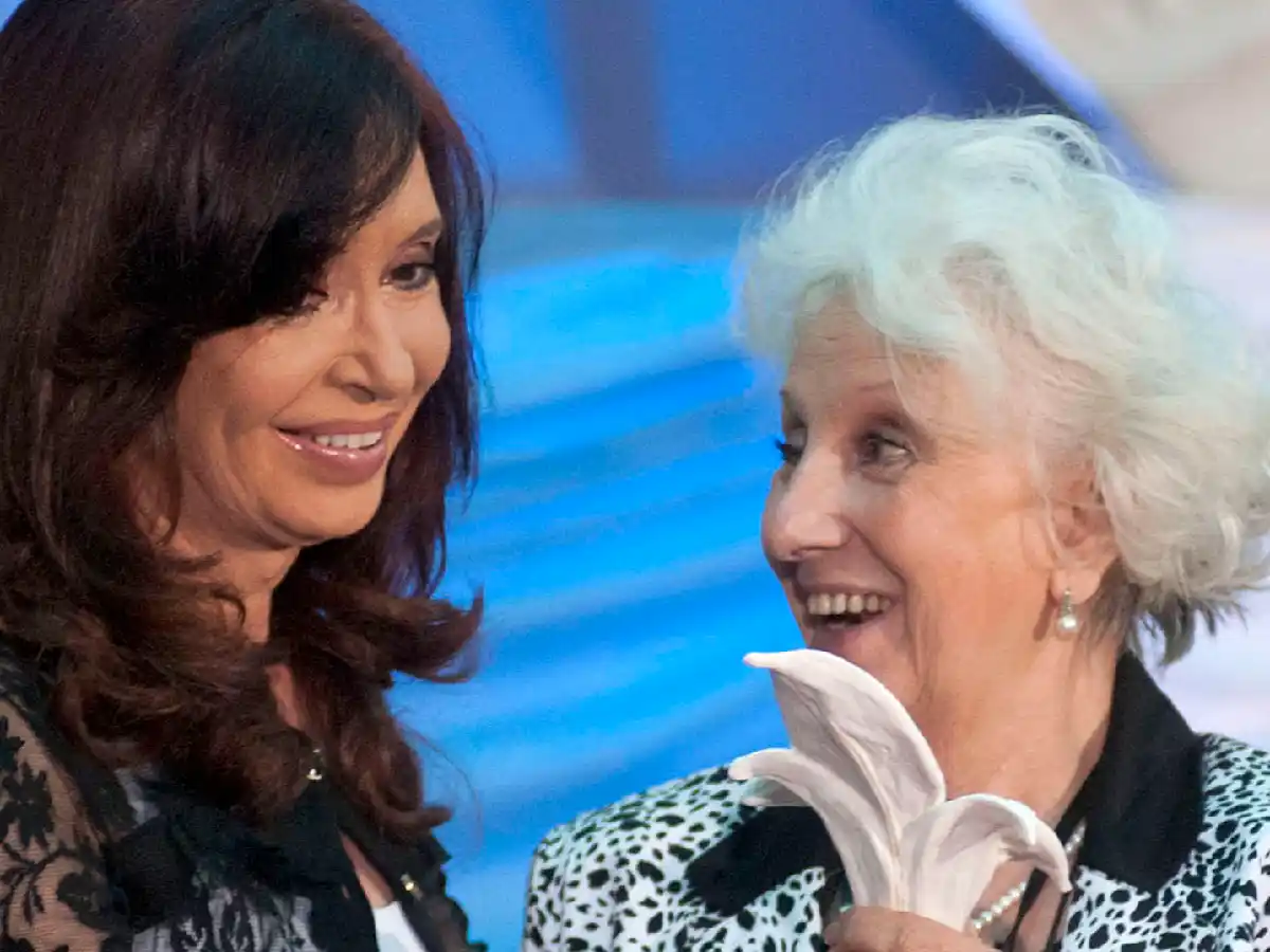 "Las Abuelas lo hicieron de nuevo" , celebró Cristina Kirchner