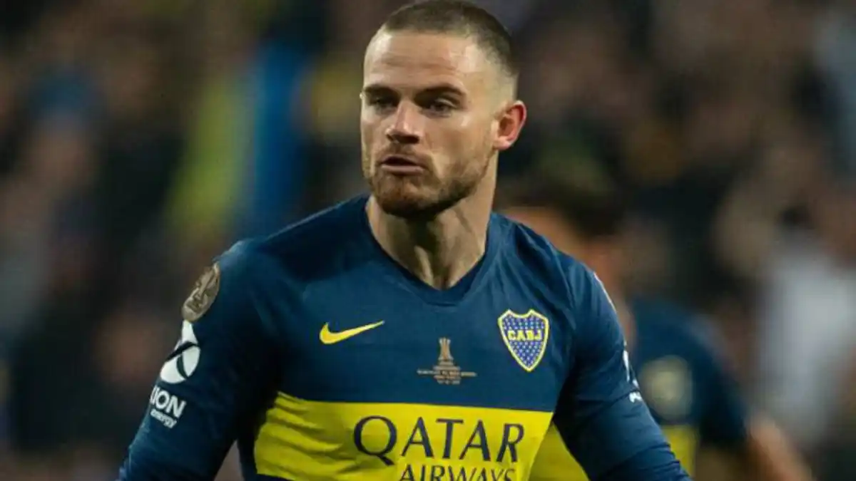 Nahitan Nández jugó en Boca entre 2017 y 2019.