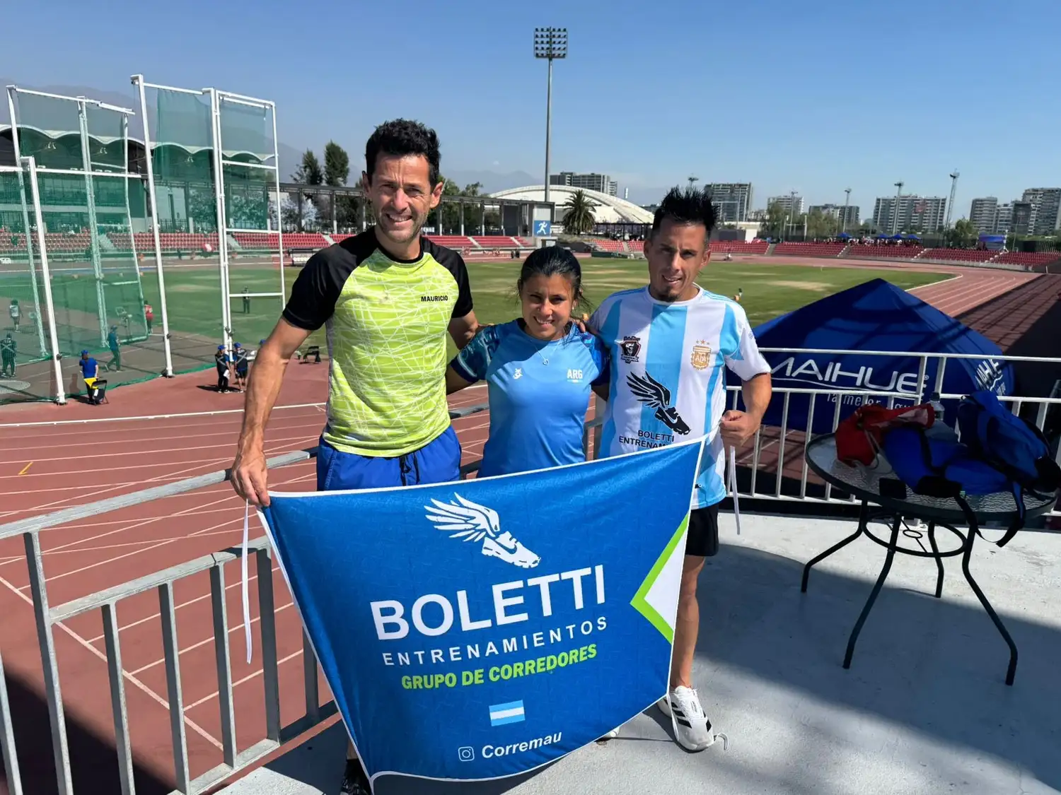 Gran participación internacional de atletas Gualeyos