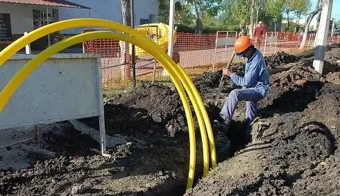 Llamarán a licitación para extender 21 mil metros de gas natural