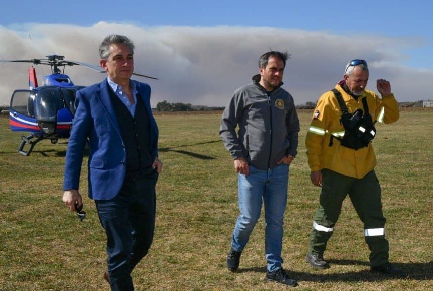 Cabandié acusó al sector ganadero de provocar los incendios en el Delta