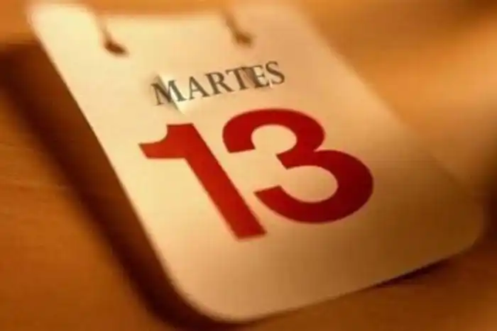 Abril y julio tendrán sus martes 13