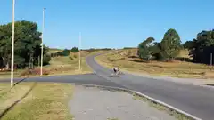 Los privados retiraron los carteles que obstruían la visión en el cruce de Don Bosco y Ruta Provincial 74