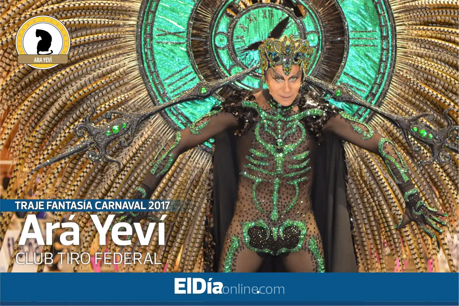 Ará Yeví se quedó con el mejor Traje Fantasía 2017