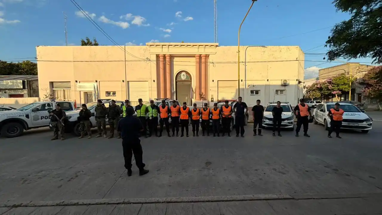 Operativo de prevención y control en Cháves