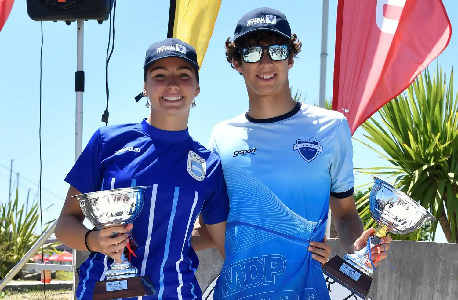 Una nueva competencia "Entre Dos Escolleras" se celebró este domingo.