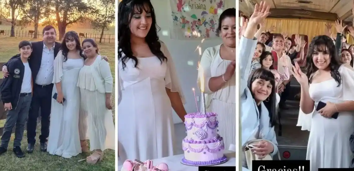 No podía pagar el cumple de 15 de su hija, pero Andy Kusnetzoff le consiguió todo gratis