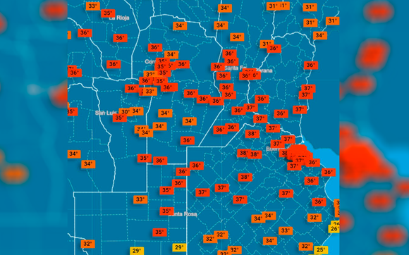 Ola de calor: continúa la alerta amarilla por altas temperaturas