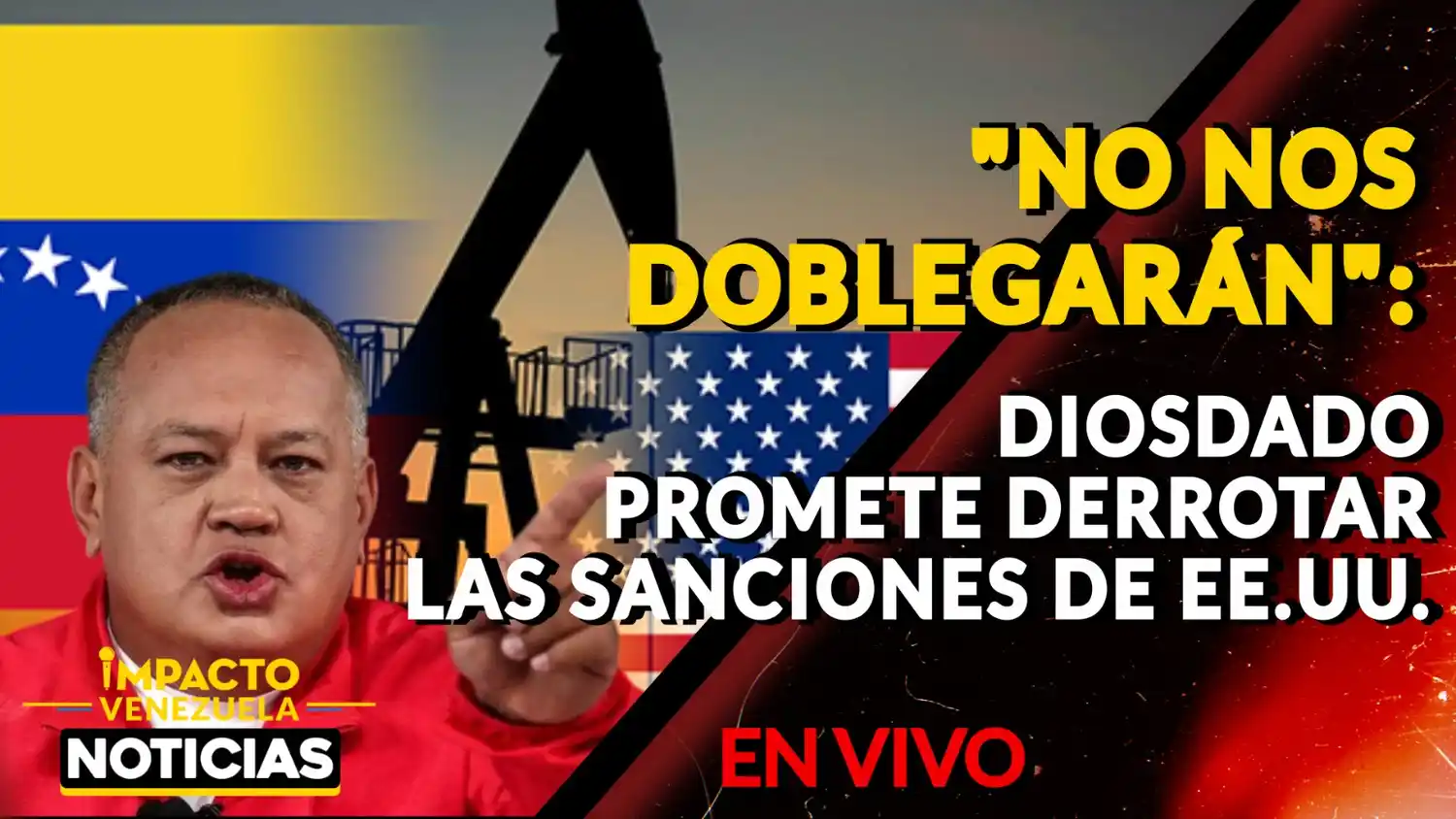 «NO NOS DOBLEGARÁN»: Diosdado promete derrotar las SANCIONES DE EE.UU. – VIDEO