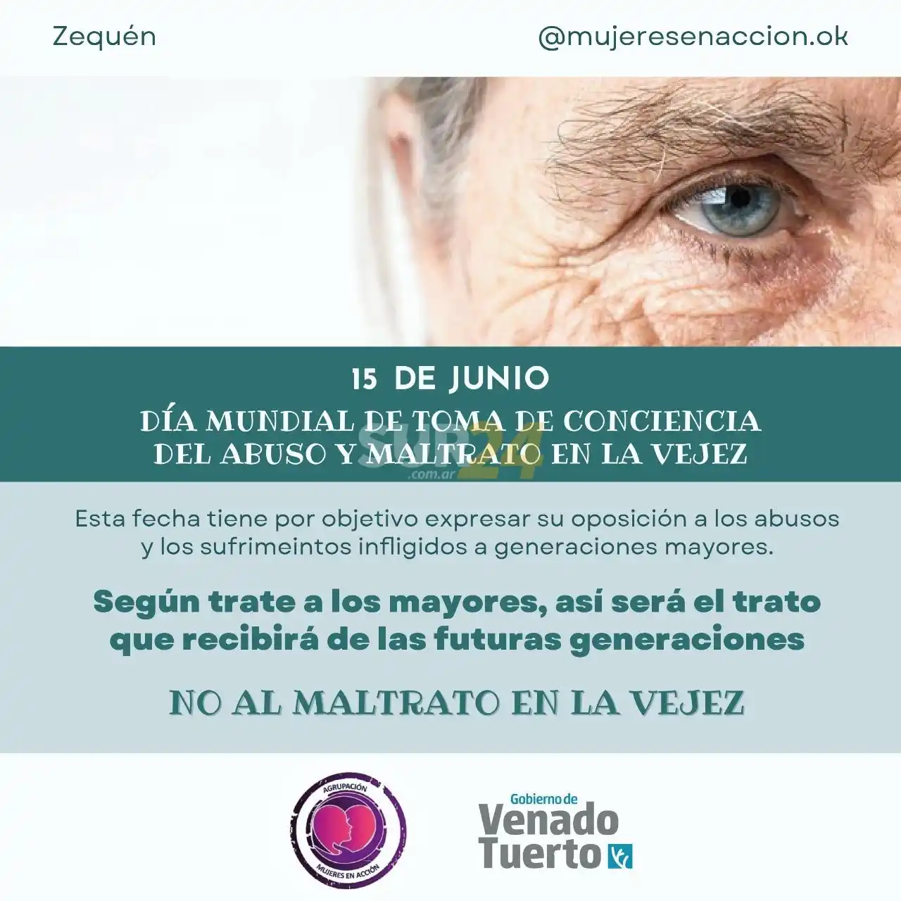 Charla debate en el Día Mundial de Toma de Conciencia del Abuso y el Maltrato en la Vejez 