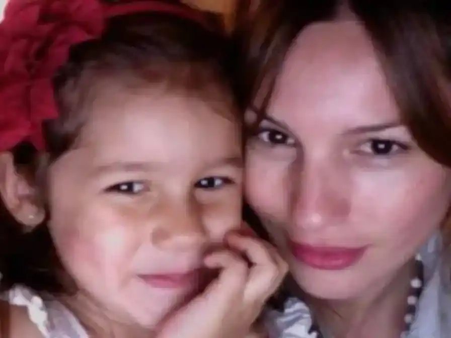 Pampita junto a su hija Blanca