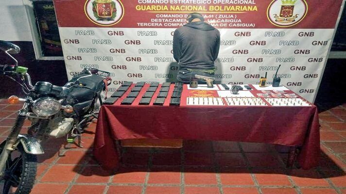 INCAUTAN ARMAS Y EXPLOSIVOS en la zona fronteriza del estado Zulia con Colombia