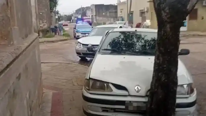 Chocaron violentamente dos autos y una chiquita de dos años fue hospitalizada