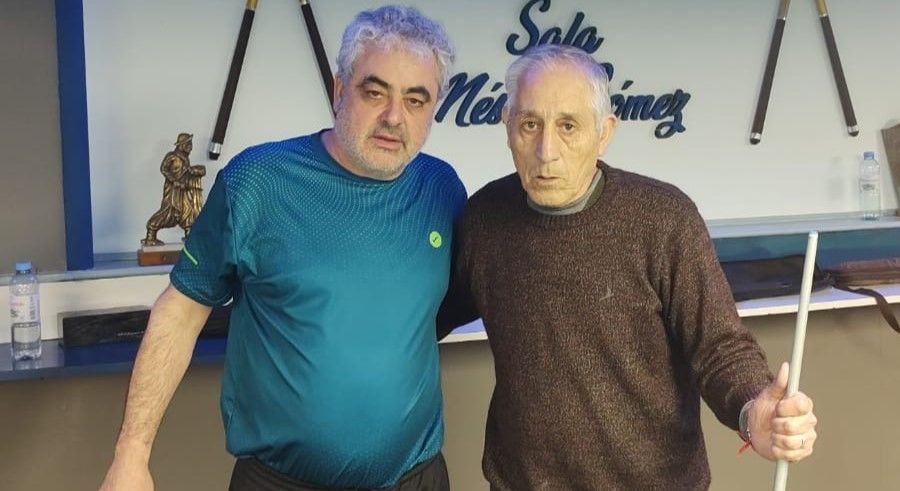 Antonio Cuello (finalista) y Alfredo Taboada (campeón), tras la sexta etapa del ATP