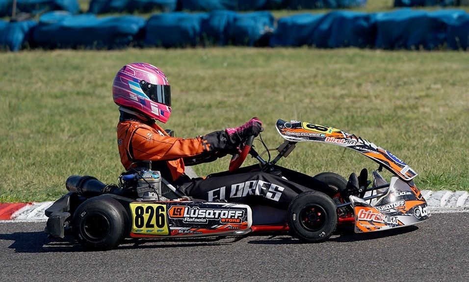 Isa Flores compitió en Buenos Aires. Foto: Lucas García
