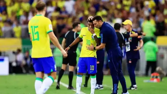 Scaloni fue tajante al ser vinculado como candidato a DT de Brasil: “Yo no, lo siento en el alma”