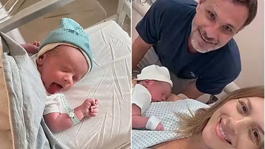 Soledad Larghi compartió la primera foto con su bebé tras convertirse en madre: “Te amo para siempre”