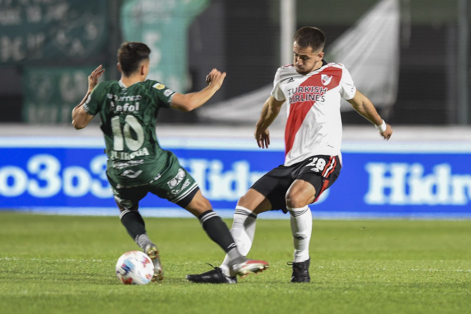 River se desahogó con un gol en el descuento