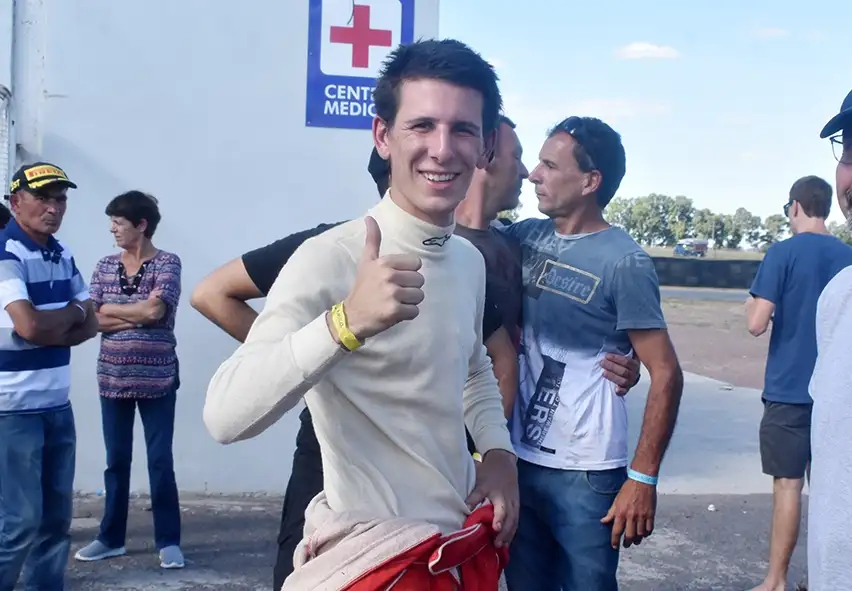 Lucas Bayala ganó  su serie de la Clase 2