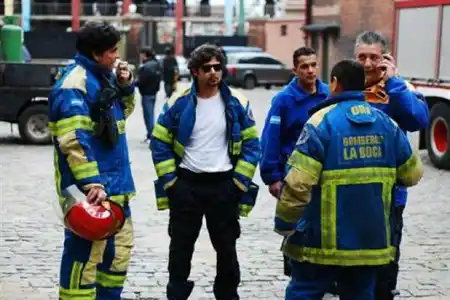 Pepe Monje se hizo bombero: ''La tv me acercó a este mundo''