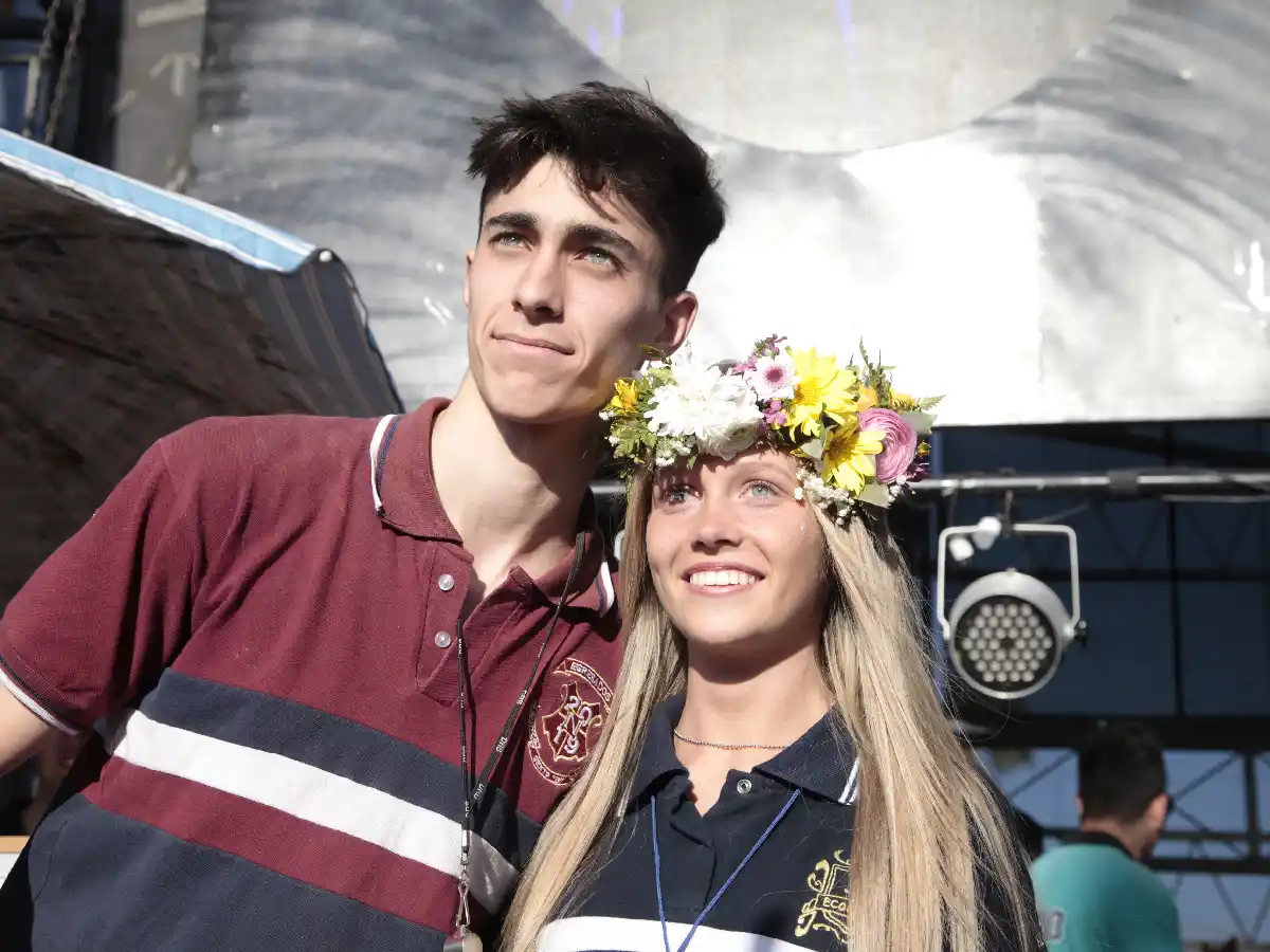 Julieta y Luciano, los reyes de la primavera 