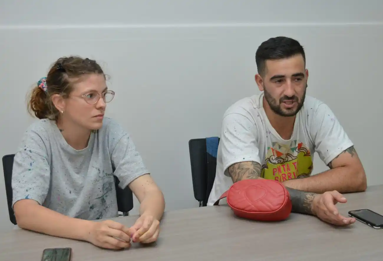 Artistas pintarán las paredes de la cancha de Juan B. Justo y Perón 