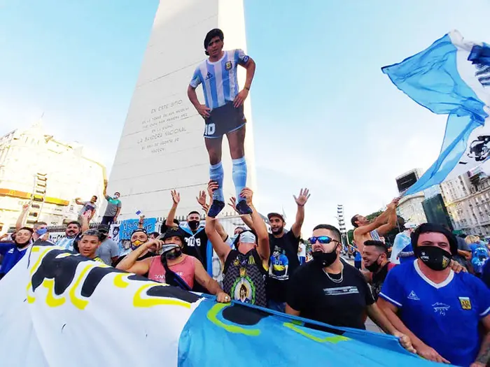 Manifestación en el Obelisco: “Justicia por dios”