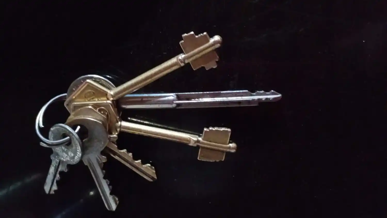 Fabiana encontró estas llaves