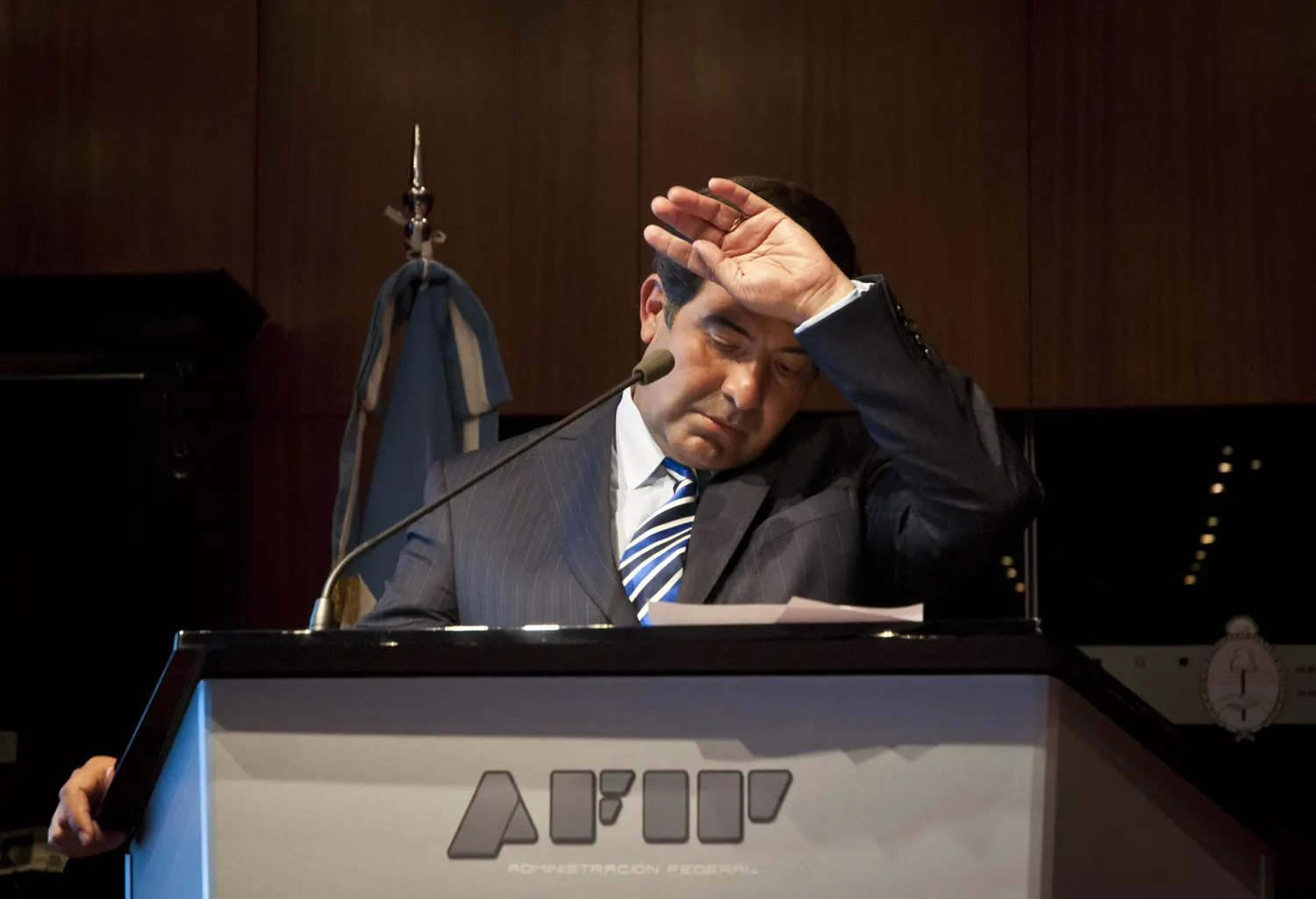 Imputan a Echegaray por violación del secreto fiscal