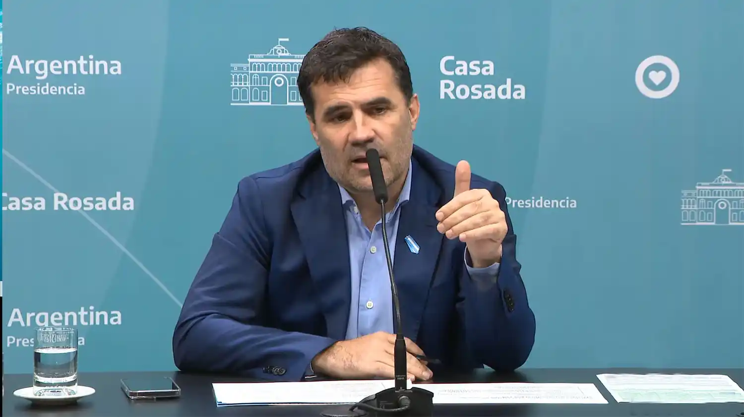 Darío Martínez, secretario de Energía.