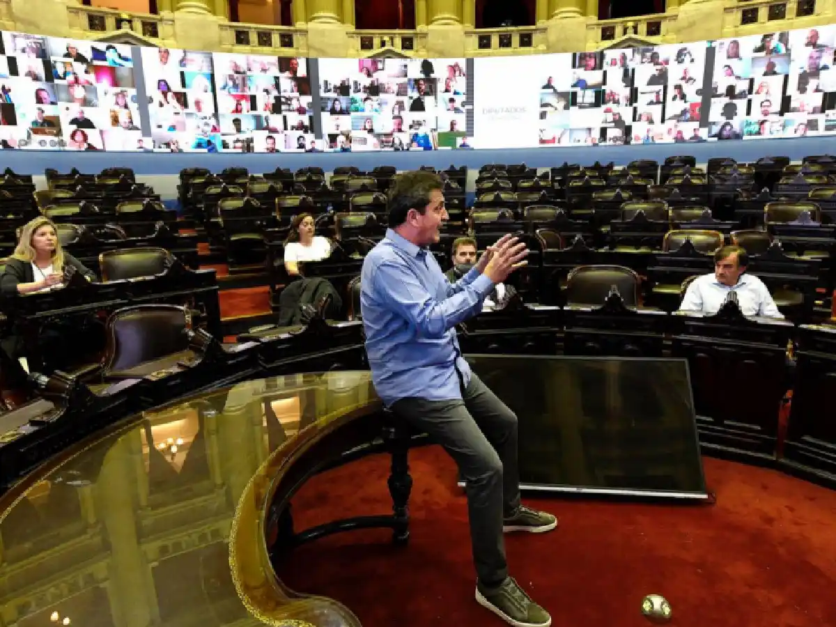 Histórico: sesiones virtuales en el Senado y en Diputados