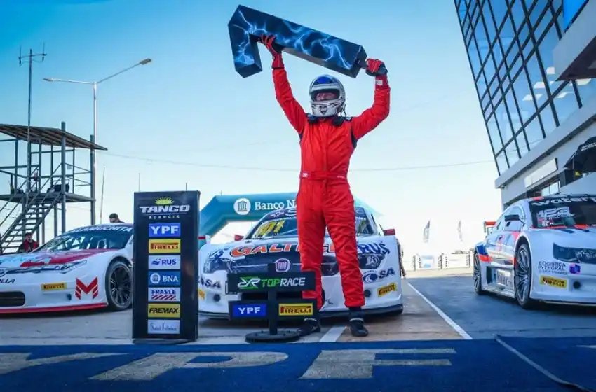 Diego Verriello: "Tuve el apoyo del equipo para estar arriba del auto"