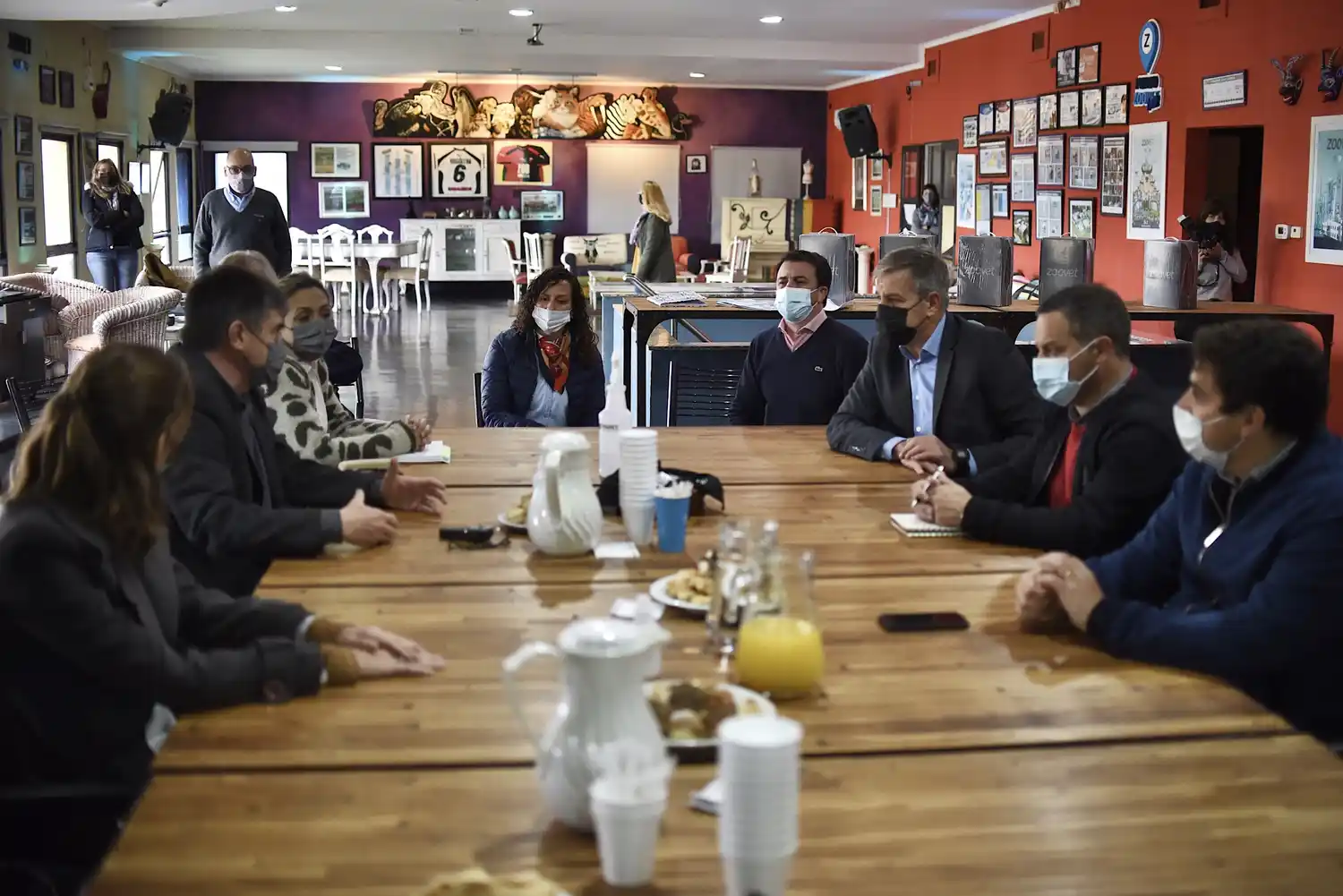 Jatón se interiorizó sobre proyectos de empresas radicadas en el Parque Tecnológico