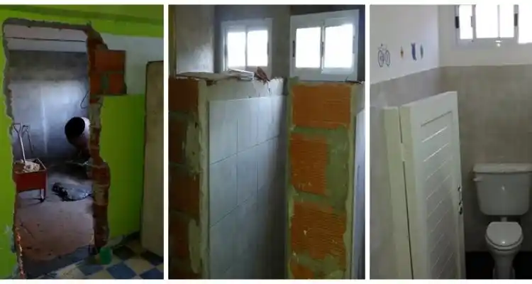 Nuevos cuerpos de sanitarios para el Jardín de Gobernador Castro