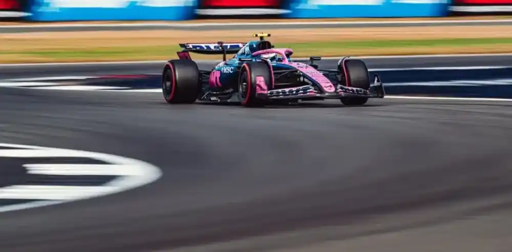 El argentino no tuvo una buena clasificación en Silverstone.
