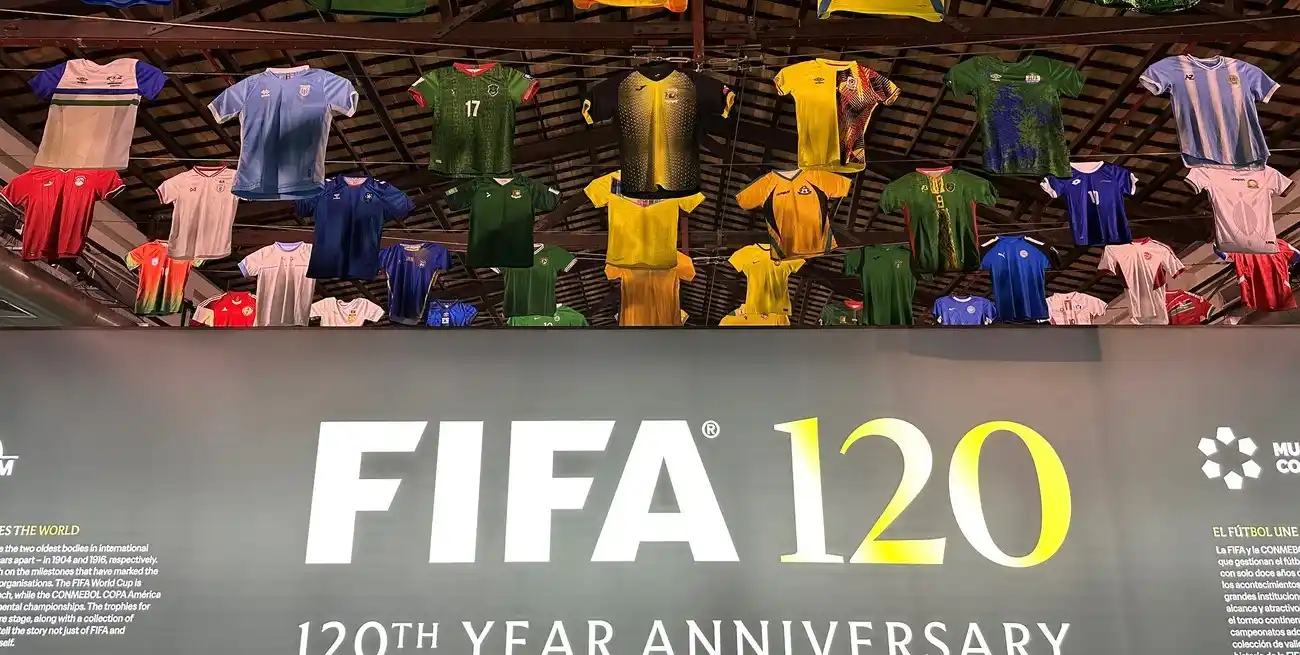 El Litoral en el museo del trofeo Jules Rimet. Crédito: Fernando Nicola