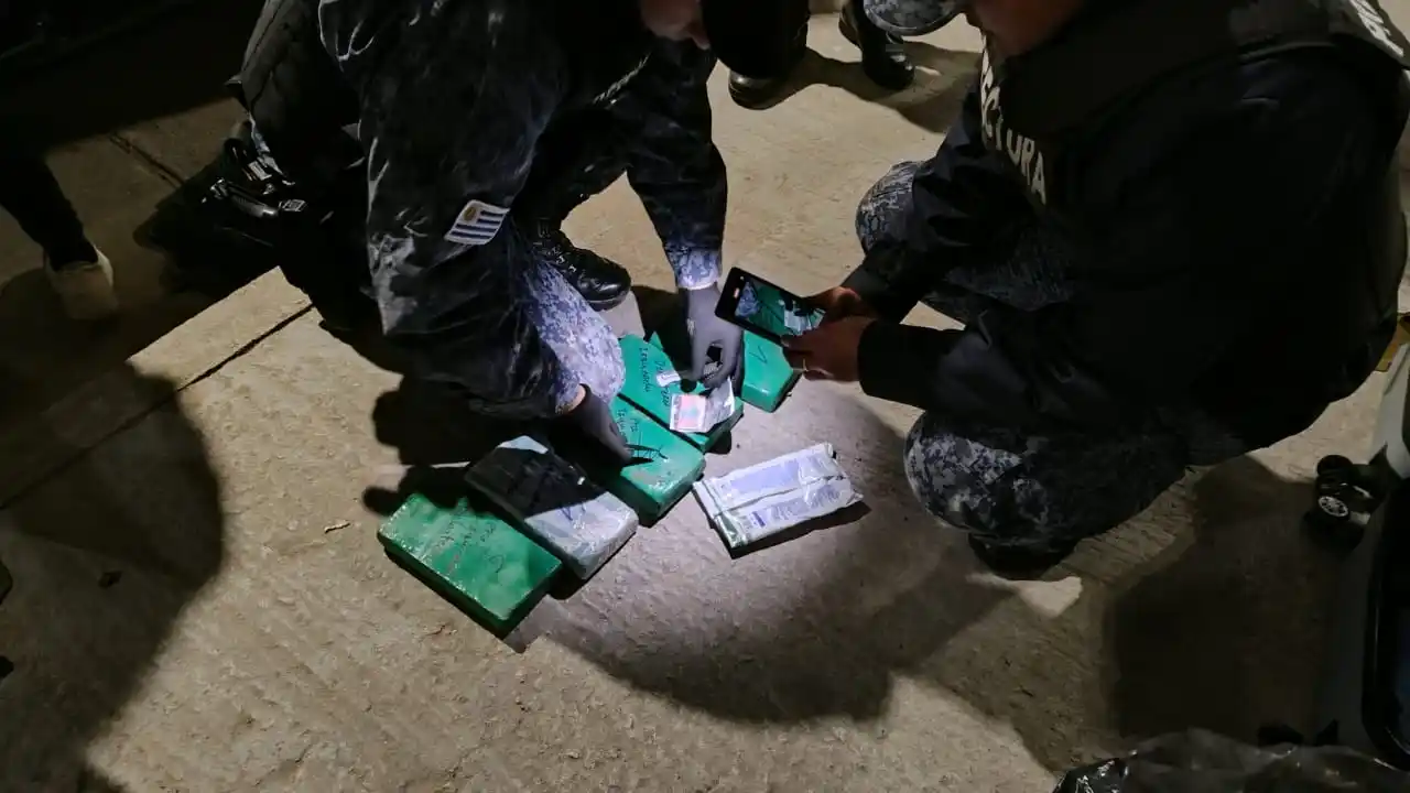 Aduana incautó más de 61 kilos de cocaína en el Puente General San Martín