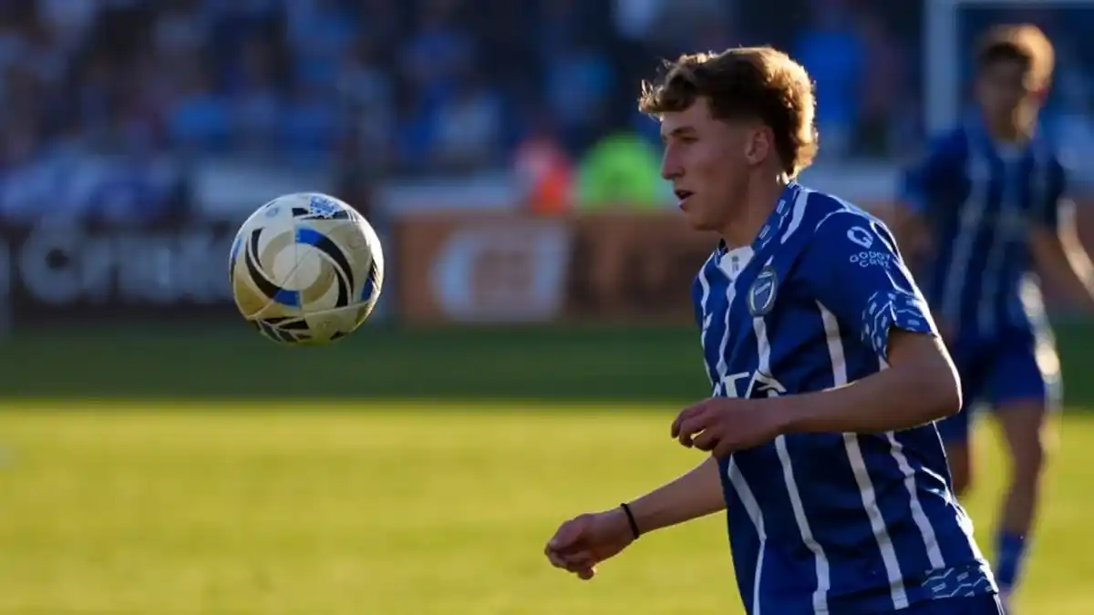 Santino Andino brilló en Godoy Cruz. (Foto de Diario Uno, de Mendoza).