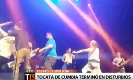 VIDEO: Show de Damas Gratis en Chile terminó a las trompadas