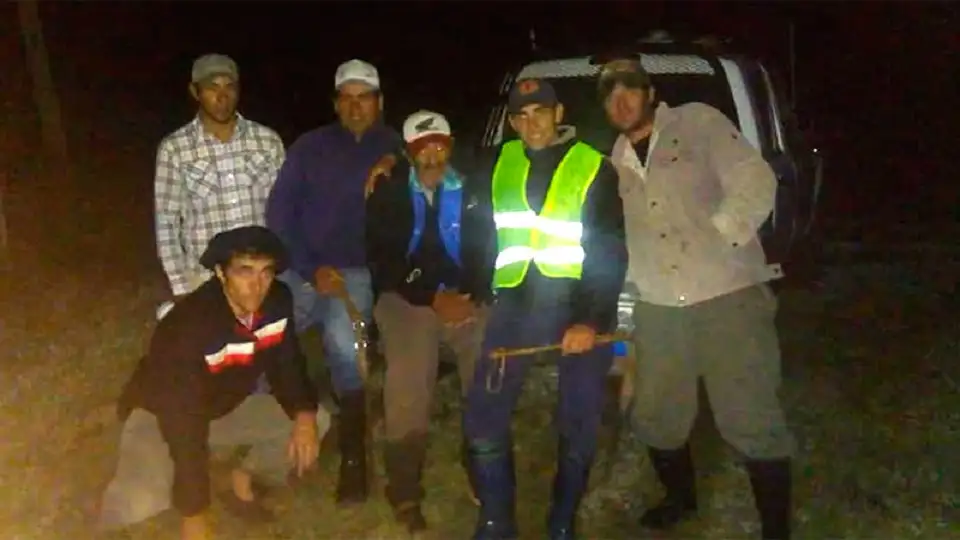 Encontraron con vida al anciano que se había extraviado en zona rural de Hasenkamp