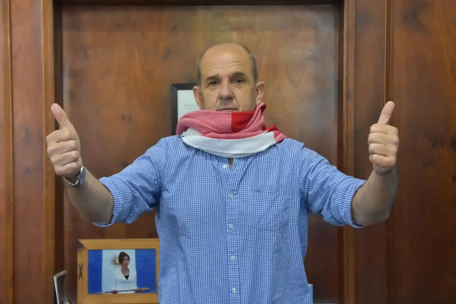 Zurro se autodefine como un "fanático" de Estudiantes de La Plata.