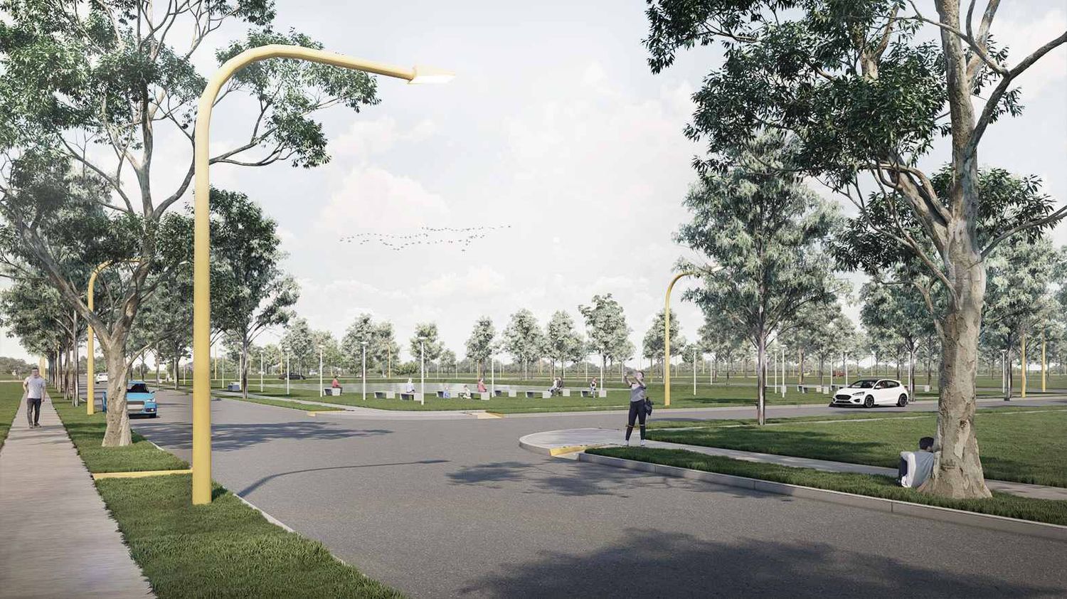 El loteo municipal contará con los servicios básicos e infraestructura urbana.