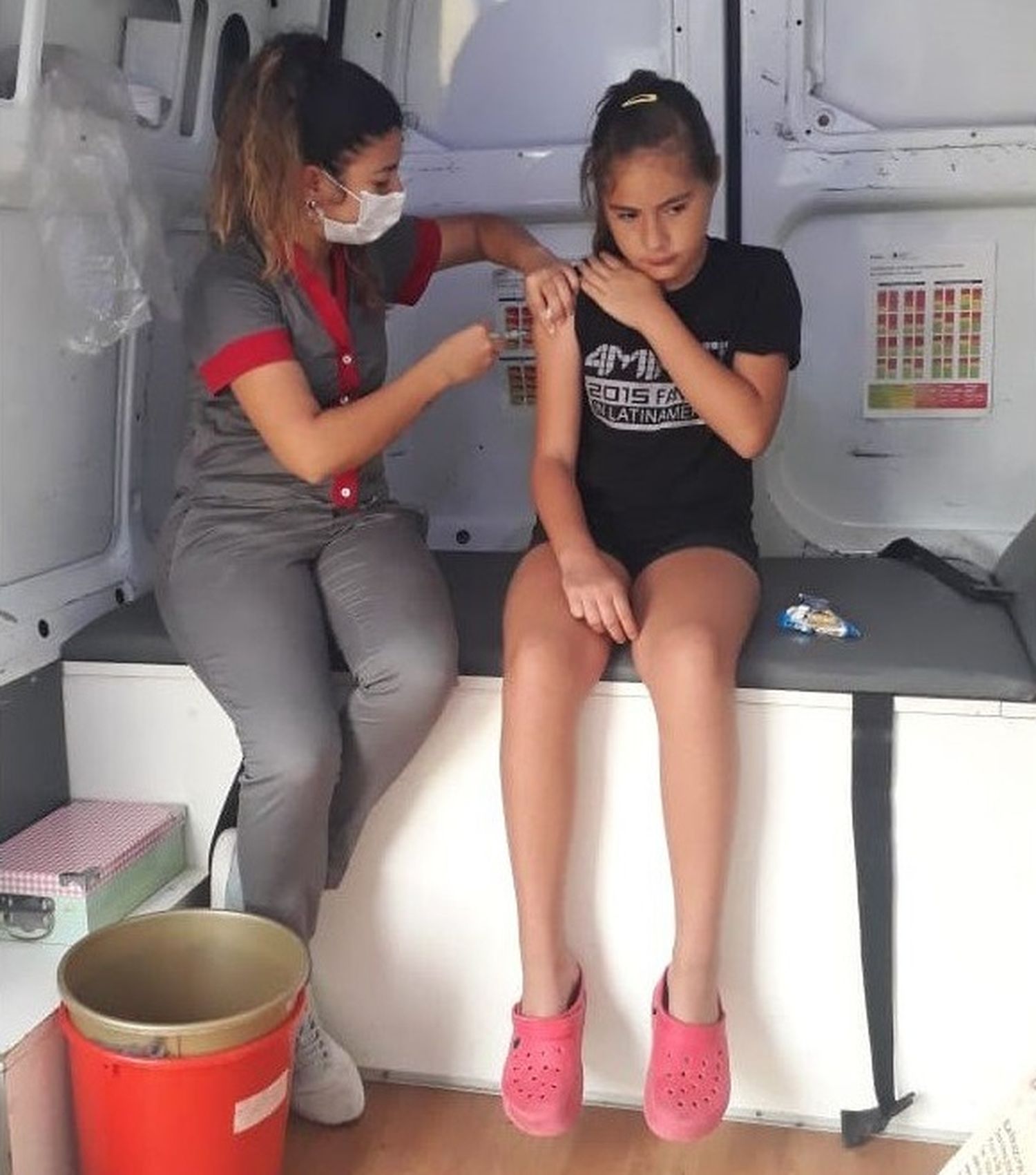 Continúa la campaña de vacunación a niños y niñas en la ciudad