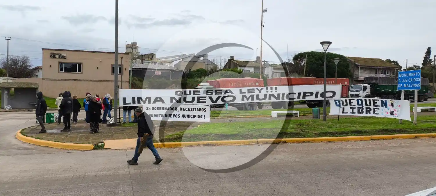 Reclamo en la avenida Almirante Brown