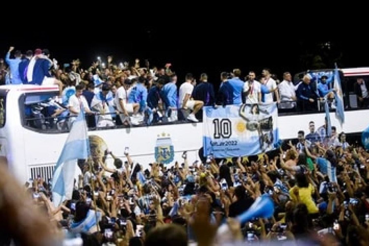 Los Campeones ya están en casa