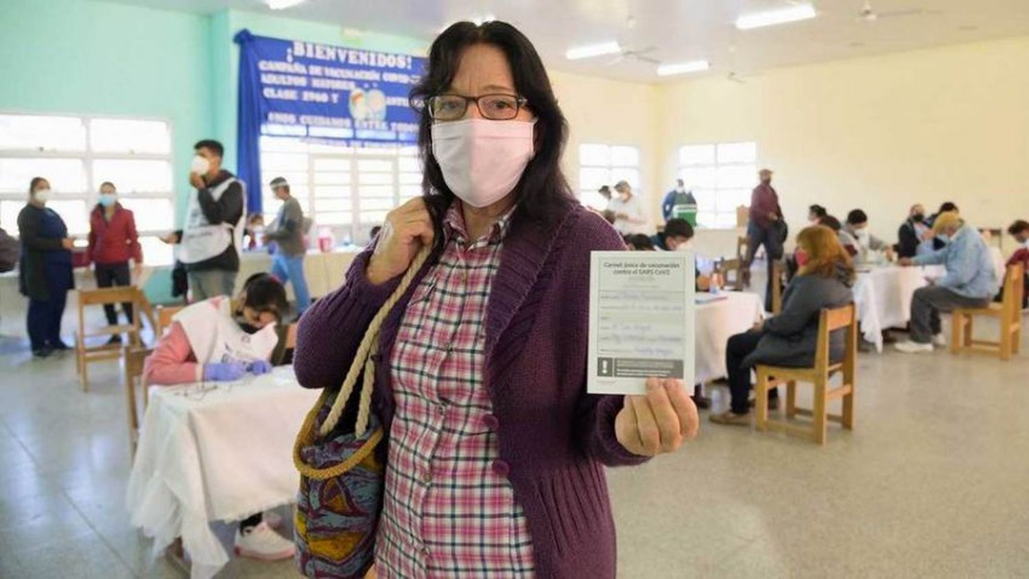 Exitosa jornada de vacunación luego de la postergación por constantes lluvias