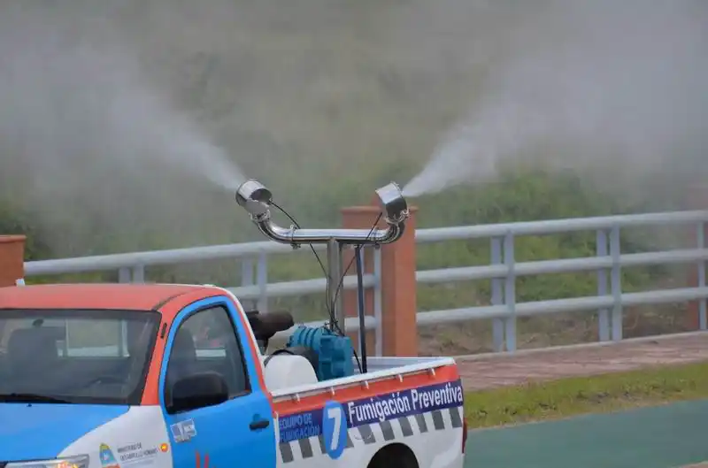 Cáceres: “La fumigación espacial es una 
herramienta clave para el control del dengue”
