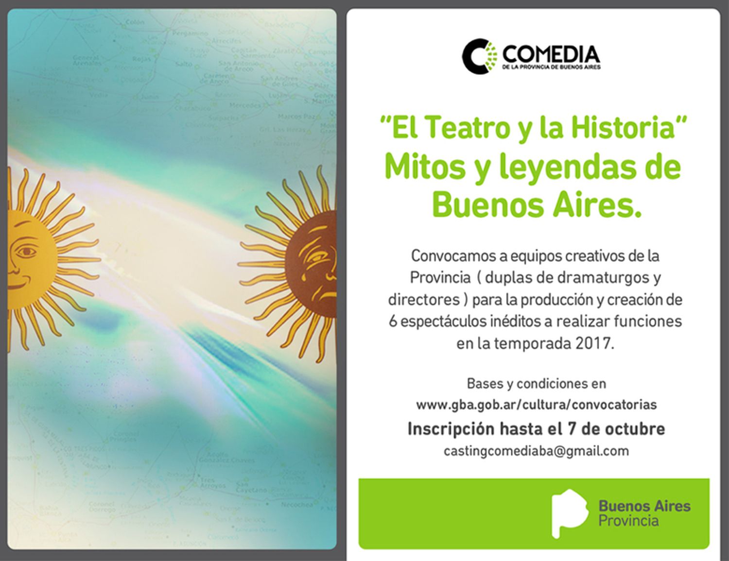 Convocatoria para dramaturgos y directores